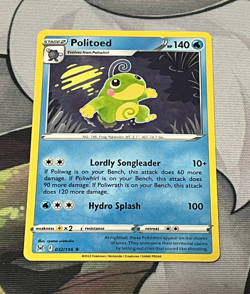 Politoed 32/196 2022 Lost Origin Pokemon Card NM - Image 1