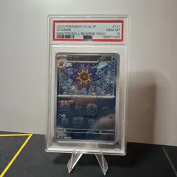 Pokemon Starmie PSA 10 Master Ball Reverse Holo 151 121/165 Japanese 2023 - Image 1