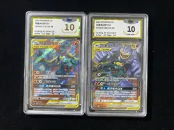 2023 Pokemon TCG S-Chinese Marshadow & Machamp ex SR 170/150 PGS 10 Lot*2 LU57 - Image 1