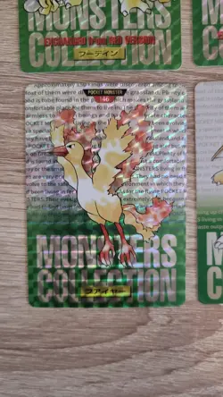 9 x Bandai Carddass Japanese Pokemon Pocket Monster Cards Mint/Near Mint - Image 4