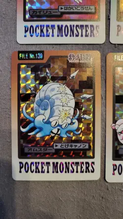 Bandai Carddass Pokemon Japanese Pocket Monsters Cards Set Mint/near Mint - Image 4