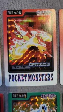 Bandai Carddass Pokemon Japanese Pocket Monsters Cards Set Mint/near Mint - Image 5