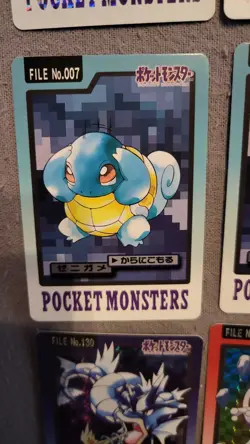 Set Of 6 Bandai Carddass Pokemon Japanese Pocket Monsters Cards Mint/near Mint - Image 3