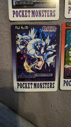 Set Of 6 Bandai Carddass Pokemon Japanese Pocket Monsters Cards Mint/near Mint - Image 4