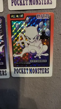 Set Of 6 Bandai Carddass Pokemon Japanese Pocket Monsters Cards Mint/near Mint - Image 5