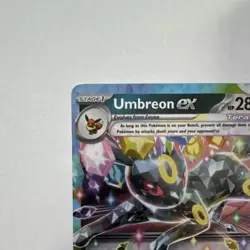 Pokemon Umbreon ex 060/131 Prismatic Evolutions Stage 1 280 HP Double Rare Holo… - Image 2