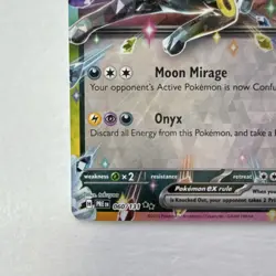 Pokemon Umbreon ex 060/131 Prismatic Evolutions Stage 1 280 HP Double Rare Holo… - Image 4