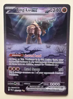 Pokemon TCG Ting-Lu EX 263/193 Paldea Evolved IR English 2023 - Image 1
