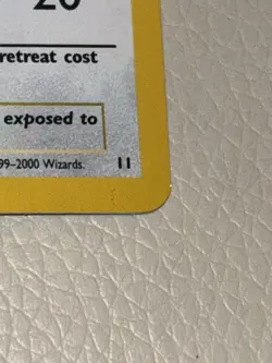 Pokemon Eevee Promo Holo Card 11/53 Wotc Promo DOUBLE SWIRL 🌀 - Image 2