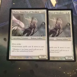 Guardian Of Thraben Saria English First Edition Foil MtG Card - Image 1