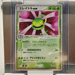 Cradily ex HOLO 009/080 Pokemon Japanese - Magma VS Aqua: Two Ambitions NrMt - Image 1
