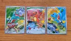 Pokemon First Partner Illustration Collection Series 1 - Kanto (Gen 1) Set - Image 1