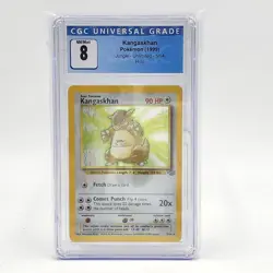 CGC8 NM/Mint - Kangaskhan HOLO 5/64 Pokemon Jungle Unlimited - Image 1