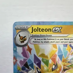 Pokemon Jolteon ex 030/131 Sv: Prismatic Evolutions 260 HP Double Rare Holo Card - Image 2