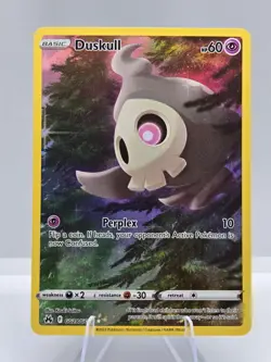 Duskull GG28/GG70 Holo Crown Zenith Galarian Gallery Pokemon NM - Image 1