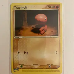 Trapinch 78/97 EX Dragon Pokemon E-Reader NM Condition Regular - Image 1