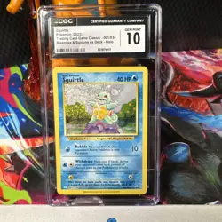 Squirtle 001/034 Holo - CGC Gem Mint 10 - TCG Classic - Pokemon TCG 2023 - Image 1