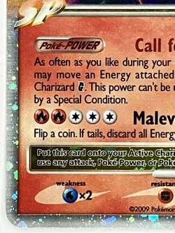 Charizard G Lv.X MP 143/147 Supreme Victors Pokemon TCG Holo - Image 5