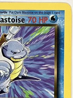 Dark Blastoise LP 20/82 1st Edition Team Rocket Pokemon TCG Regular - Image 3