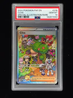 Clive 236 Pokemon Paldean Fates PSA 10 🔥🔥🔥 - Image 1
