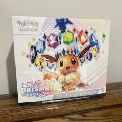 Pokemon Scarlet & Violet Prismatic Evolutions Elite Trainer Box - Image 1