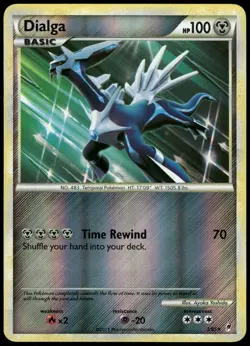 Pokemon Dialga Holo Rare Call of Legends 3/95 NM Reverse Holo - Image 1