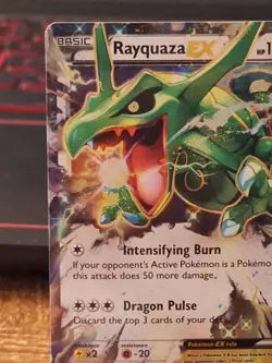 Pokemon Rayquaza EX Ultra Rare 75/108 Roaring Skies - Image 2