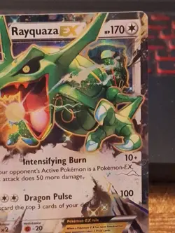 Pokemon Rayquaza EX Ultra Rare 75/108 Roaring Skies - Image 3