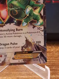 Pokemon Rayquaza EX Ultra Rare 75/108 Roaring Skies - Image 4
