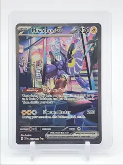 MIRAIDON EX 2023 POKEMON S & V SPECIAL ILLUSTRATION RARE 244/198 Q2283 - Image 1