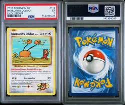 2016 Pokemon XY Evolutions - ImakuniU's Doduo - 112 - PSA 5 - Image 3