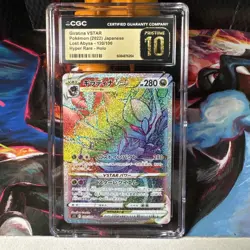 Giratina VSTAR 120/100 Hyper Rare - CGC PRISTINE 10 - Lost Abyss - Pokemon TCG - Image 1