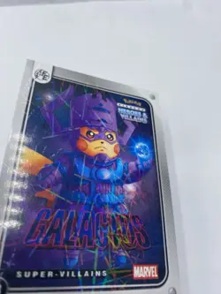 Pikachu as Galactus #18 Lazer Holo Marvel Heroes & Villains Non-Pokemon Fan Art - Image 3