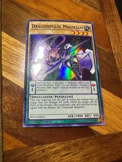 Dragonpulse Magician PEVO-EN013 1st Edition Super Rare LP + BONUS - Image 1