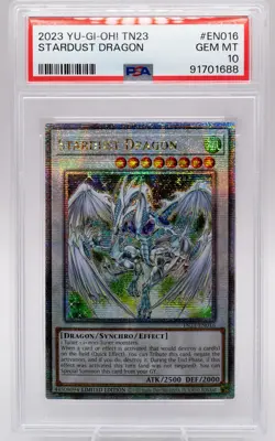 Stardust Dragon Quarter Century Secret Rare TN23-EN016 Yu-Gi-Oh 25th Tin PSA 10 - Image 1