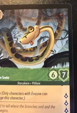 Kaa - Secretive Snake 79/204 Uncommon Whispers In The Well Disney Lorcana TCG - Image 3