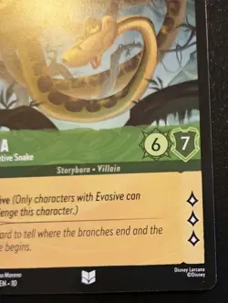 Kaa - Secretive Snake 79/204 Uncommon Whispers In The Well Disney Lorcana TCG - Image 5