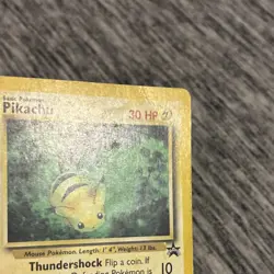 Wizards of the Coast Pikachu Promo Regular 30 HP Basic Card 27 Pokemon 1999 - Image 2