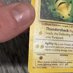 Wizards of the Coast Pikachu Promo Regular 30 HP Basic Card 27 Pokemon 1999 - Image 4