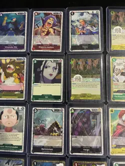 One Piece LOT 20 Cards ALL JOLLY ROGER FOIL and ALL IN TOP LOADERS - Image 3
