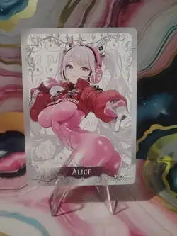 Goddess Trail Alice (Goddess Of Victory Nikke) Sexy Anime Waifu Trading Card - Image 1