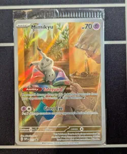 Pokemon TCG Mimikyu 075 Scarlet and Violet Promo Card “SEALED - Near Mint” - Image 1
