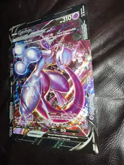 Jumbo Card Mewtwo V-Union SWSH162 Black Star Promo Pokemon Card MINT! - Image 3