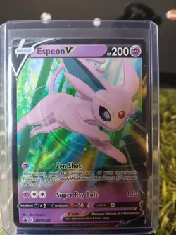 Pokemon Espeon V SWSH201 SWSH: Sword & Shield Promo Cards Holo - Image 1