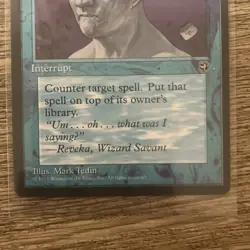 NMT MTG Memory Lapse Homelands Regular Blue Sorcery Card Vintage Instant - Image 3