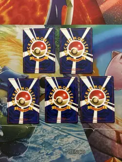 Vintage Pokemon Card Lot WOTC Holo Fire Gengar Slowking - Image 2