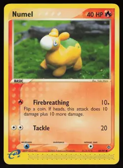 E-Reader Numel - 69/97 Dragon You Iribi Pokemon TCG Card - Image 1