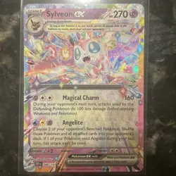 Sylveon ex 086/191 Double Rare Holo Surging Sparks Pokemon TCG Card Near Mint - Image 1