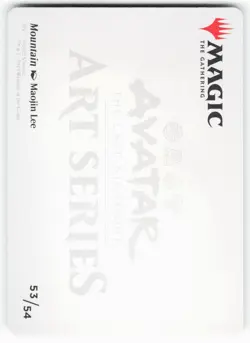 Mountain Art Card 53 Art Series: Avatar: The Last Airbender NM S - Image 2