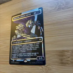 Shredder, Shadow Master (Borderless) (Surge Foil) r0088 TMNT MTG pixel - Image 2